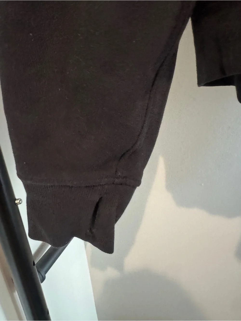 lululemon athletica cropped oversized scuba Black Full-Zip Hoodie